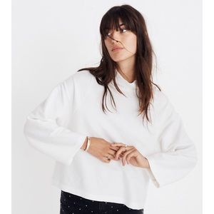 NWT Texture & Thread Long-Sleeve Mockneck Top